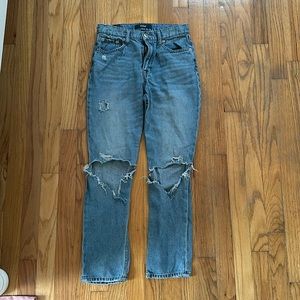 AERO ripped mom jeans